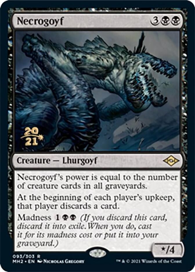Necrogoyf [Modern Horizons 2 Prerelease Promos] Magic: The Gathering