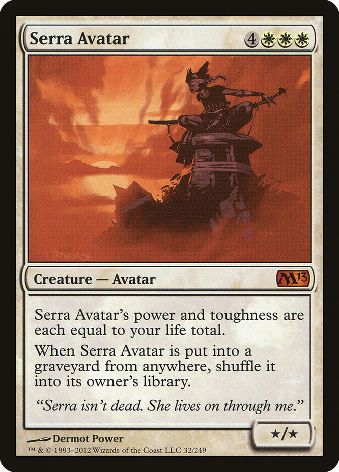 Serra Avatar [Magic 2013] Magic: The Gathering