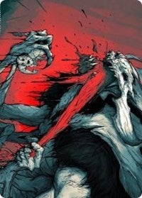 Vorinclex, Monstrous Raider 2 Art Card [Kaldheim Art Series] Magic: The Gathering