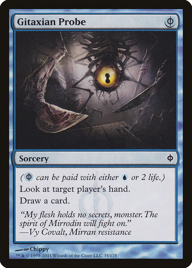 Gitaxian Probe [New Phyrexia] Magic: The Gathering