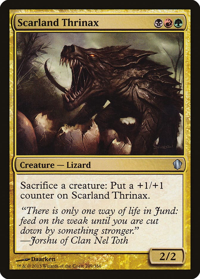 Scarland Thrinax [Commander 2013] Magic: The Gathering