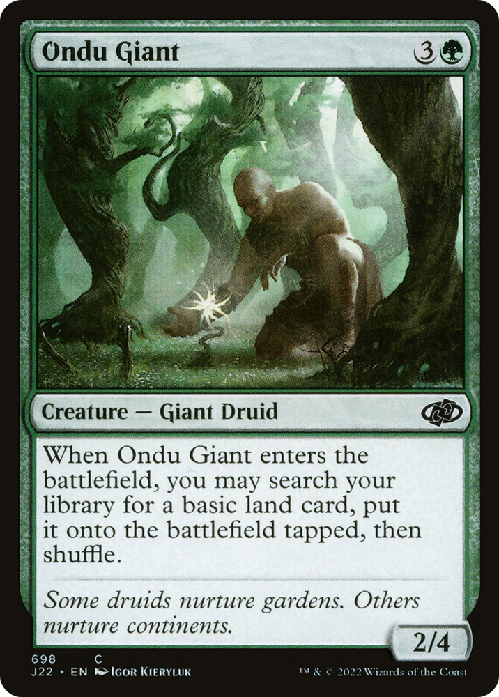 Ondu Giant [Jumpstart 2022] Magic: The Gathering