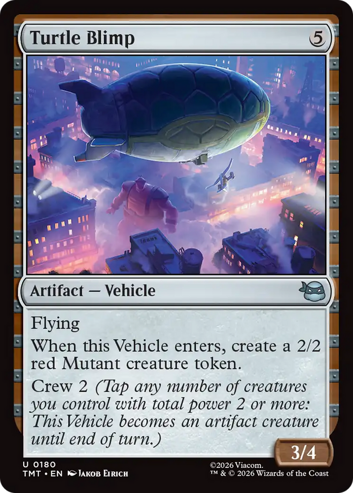 Turtle Blimp [Teenage Mutant Ninja Turtles] Magic: The Gathering
