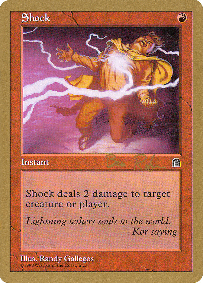 Shock (Ben Rubin) [World Championship Decks 1998] Magic: The Gathering