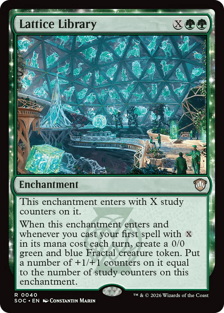 Lattice Library [Secrets of Strixhaven Commander]