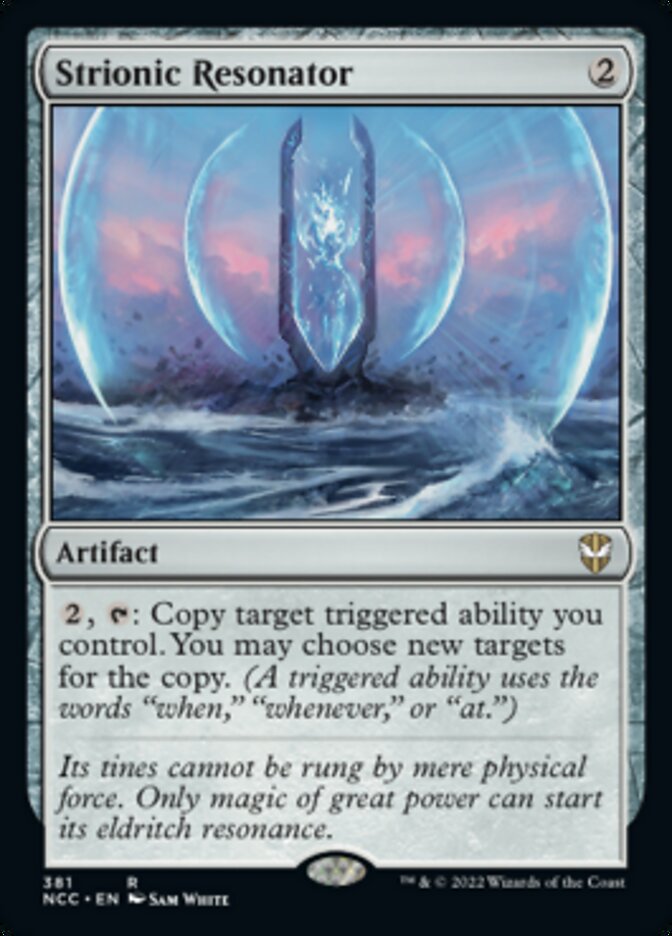 Strionic Resonator [Streets of New Capenna Commander] Magic: The Gathering