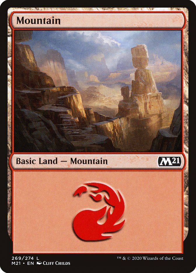 Mountain (269) [Core Set 2021] Magic: The Gathering