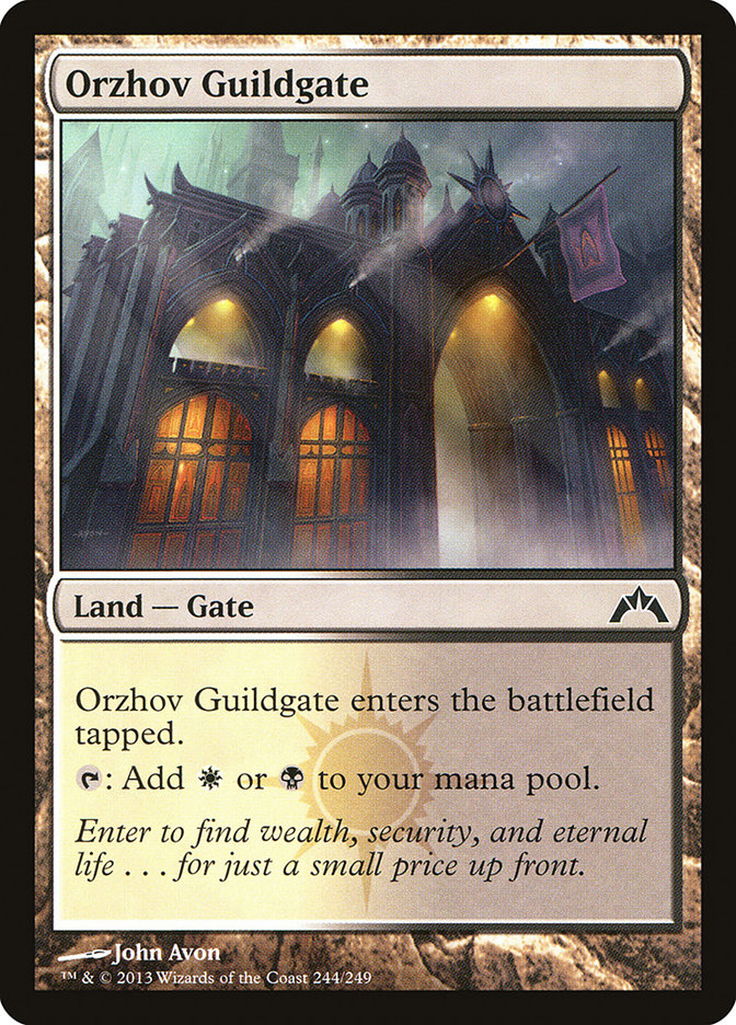 Orzhov Guildgate [Gatecrash] Magic: The Gathering