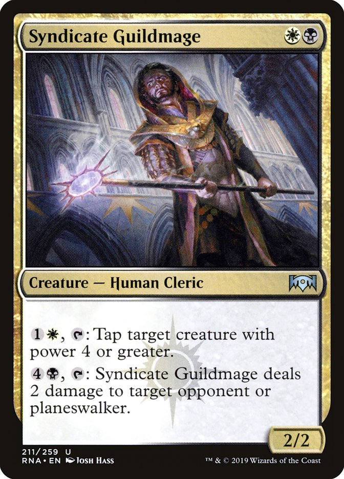 Syndicate Guildmage [Ravnica Allegiance] Magic: The Gathering