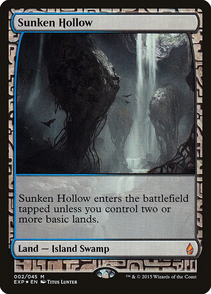 Sunken Hollow [Zendikar Expeditions] Magic: The Gathering