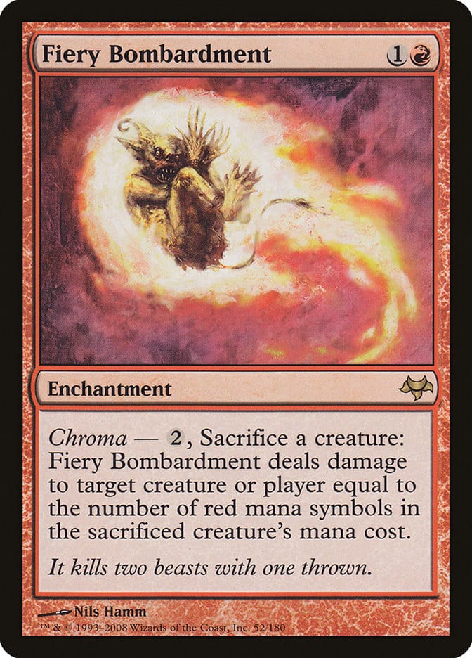 Fiery Bombardment [Eventide] Magic: The Gathering