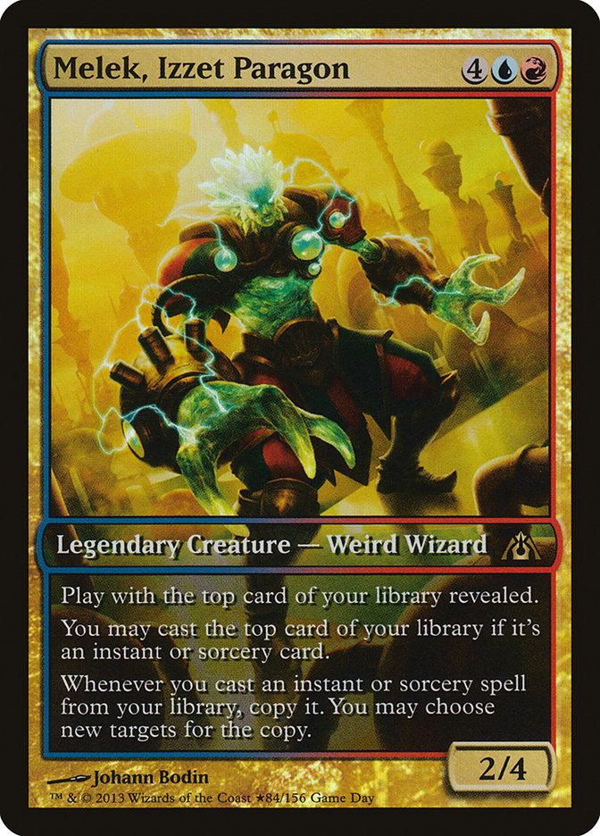 Melek, Izzet Paragon (Game Day) [Dragon's Maze Promos] Magic: The Gathering