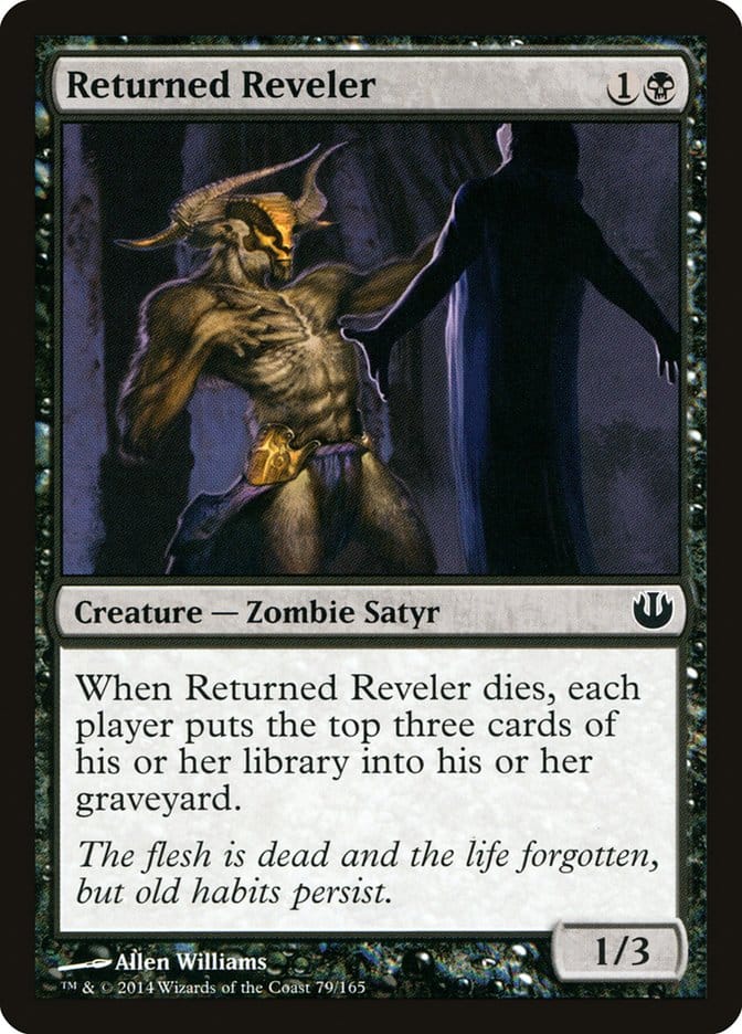 Returned Reveler [Journey into Nyx] Magic: The Gathering