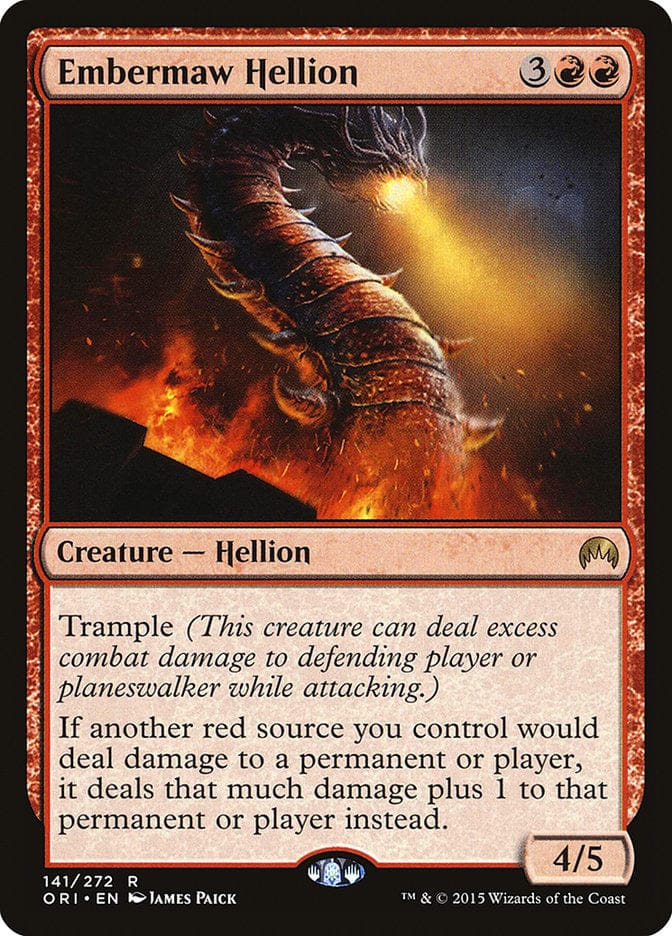 Embermaw Hellion [Magic Origins] Magic: The Gathering