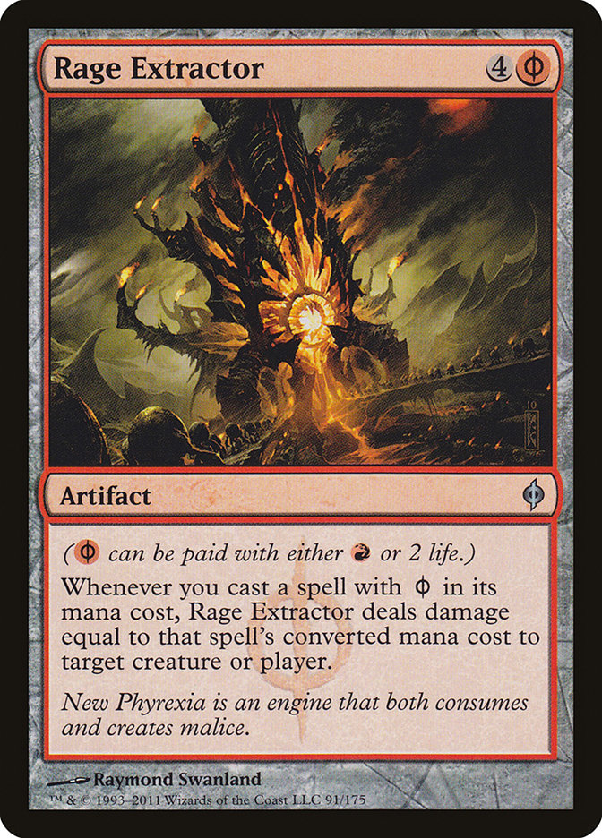 Rage Extractor [New Phyrexia] Magic: The Gathering
