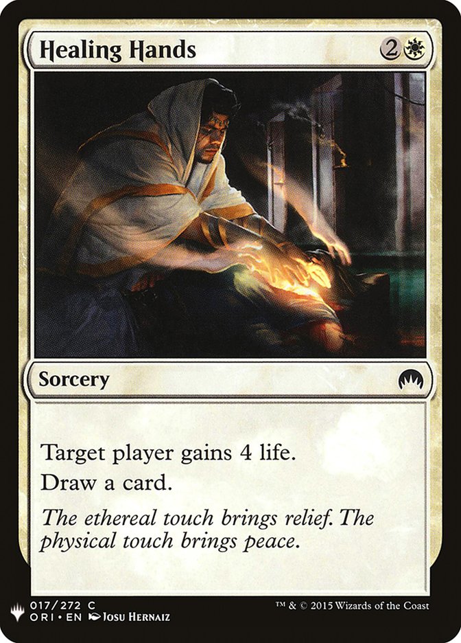 Healing Hands [Mystery Booster] Magic: The Gathering