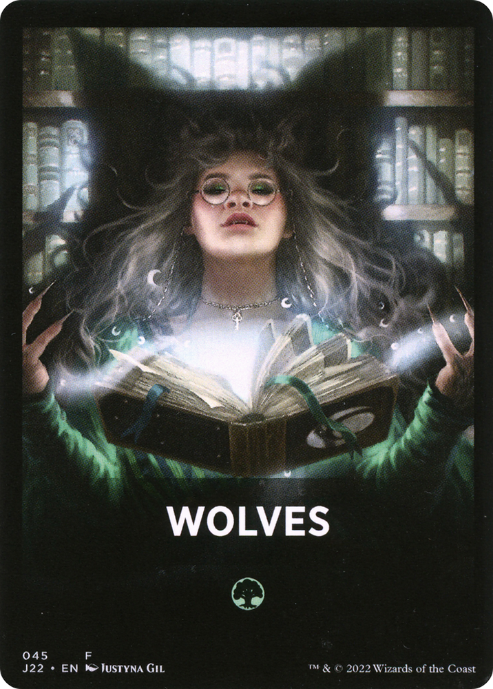 Wolves Theme Card [Jumpstart 2022 Front Cards] Magic: The Gathering