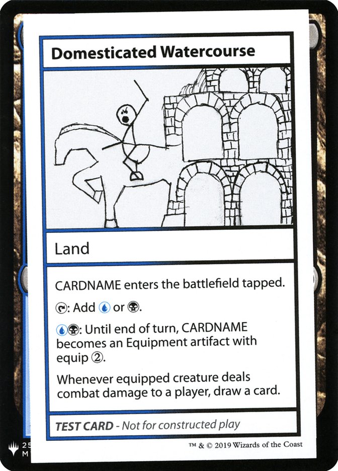 Domesticated Watercourse [Mystery Booster Playtest Cards] Magic: The Gathering