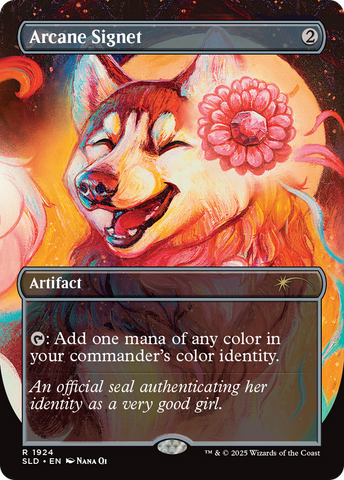 Arcane Signet (1924) (Rainbow Foil) [Secret Lair Drop Series] Magic: The Gathering