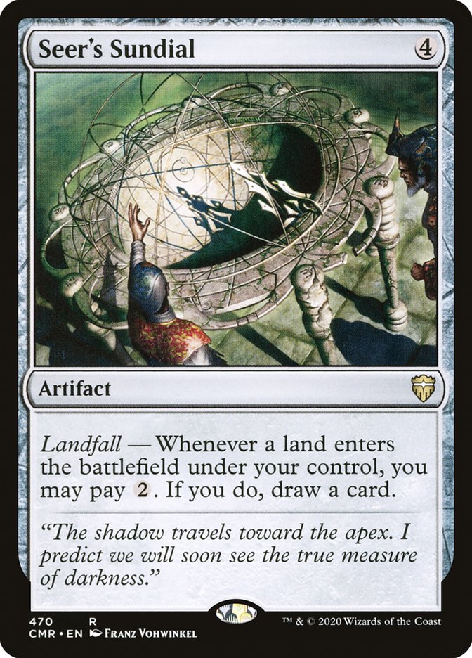 Seer's Sundial [Commander Legends] Magic: The Gathering