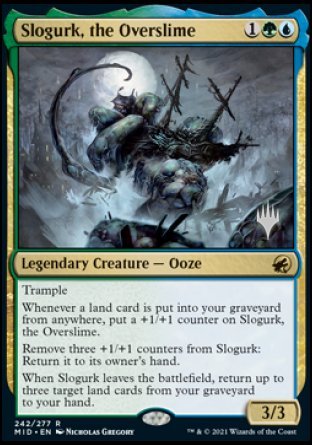 Slogurk, the Overslime (Promo Pack) [Innistrad: Midnight Hunt Promos] Magic: The Gathering