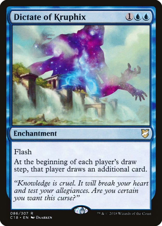 Dictate of Kruphix [Commander 2018] Magic: The Gathering