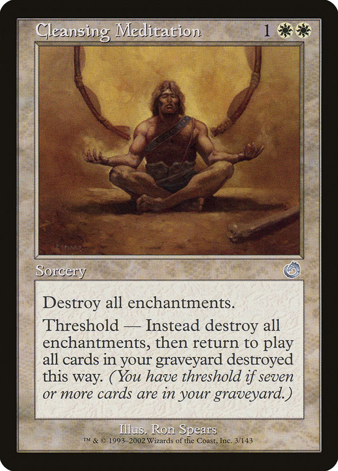 Cleansing Meditation [Torment] Magic: The Gathering