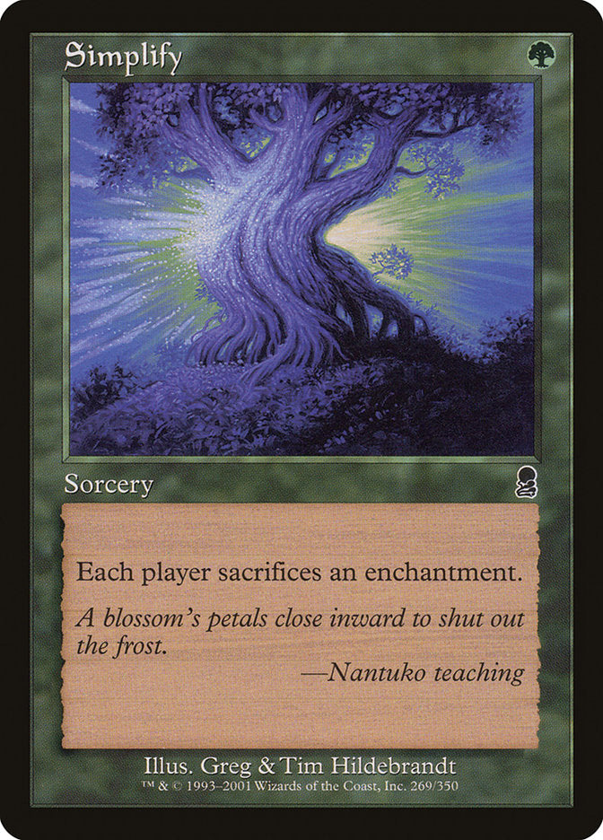 Simplify [Odyssey] Magic: The Gathering
