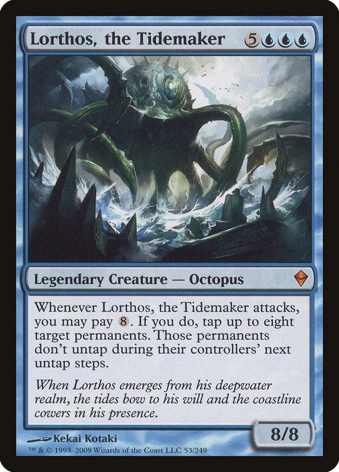 Lorthos, the Tidemaker [Zendikar] Magic: The Gathering