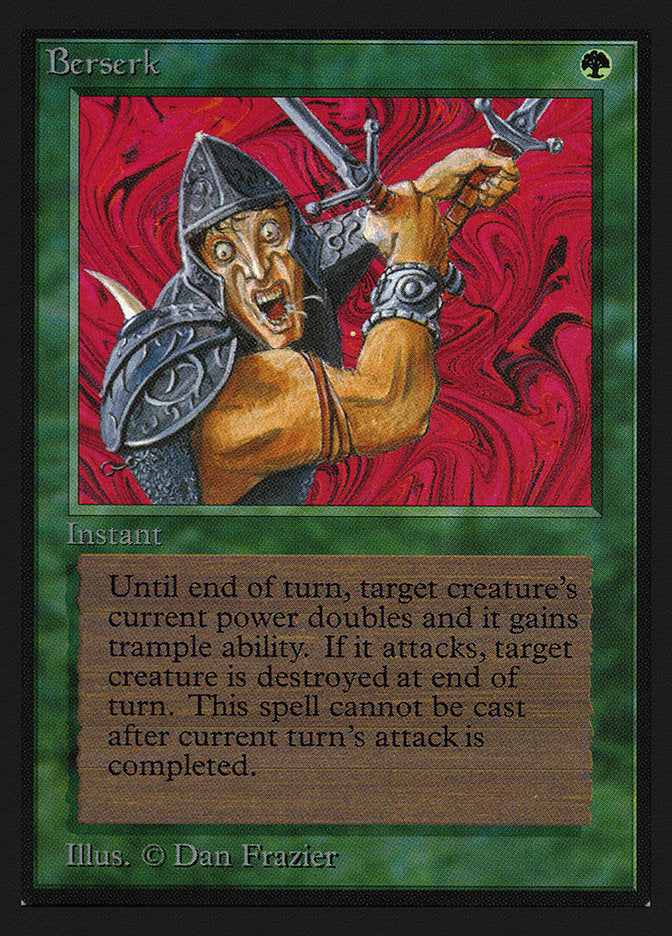 Berserk [Collectors' Edition] Magic: The Gathering