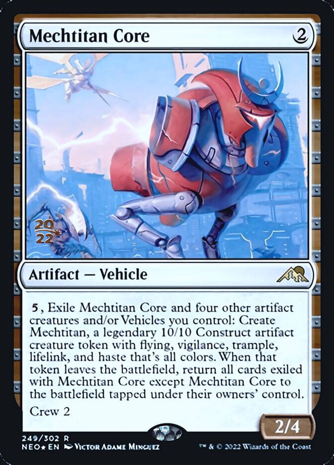 Mechtitan Core [Kamigawa: Neon Dynasty Prerelease Promos] Magic: The Gathering
