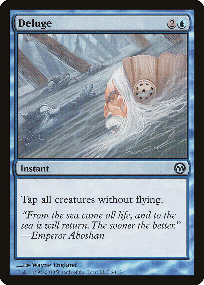 Deluge [Duels of the Planeswalkers] Magic: The Gathering