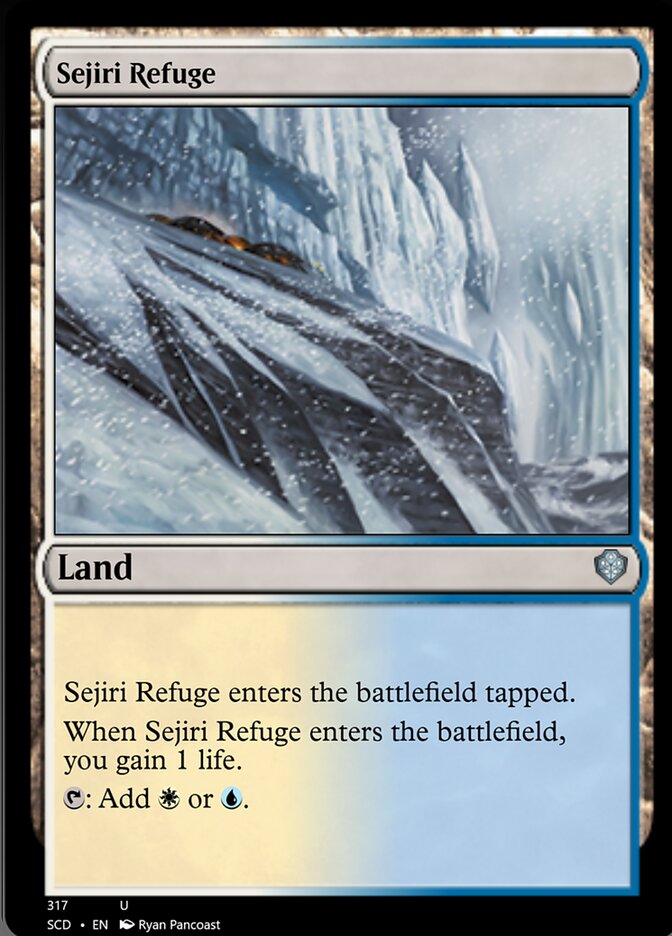 Sejiri Refuge [Starter Commander Decks] Magic: The Gathering