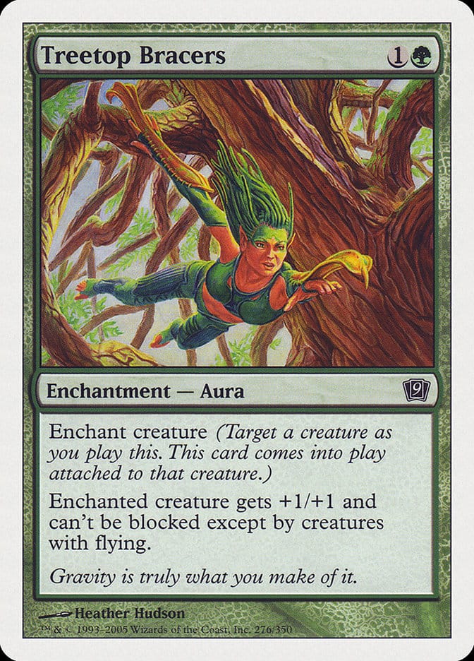 Treetop Bracers [Ninth Edition] Magic: The Gathering