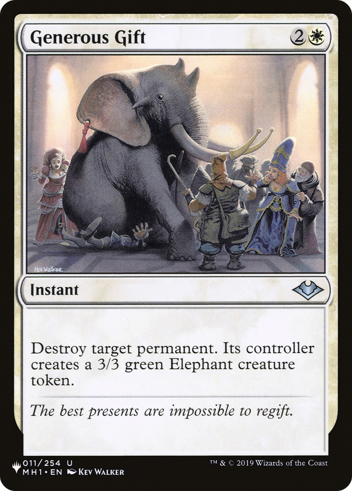 Generous Gift [The List] Magic: The Gathering