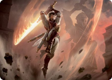 Make Your Mark Art Card [Strixhaven: School of Mages Art Series] Magic: The Gathering