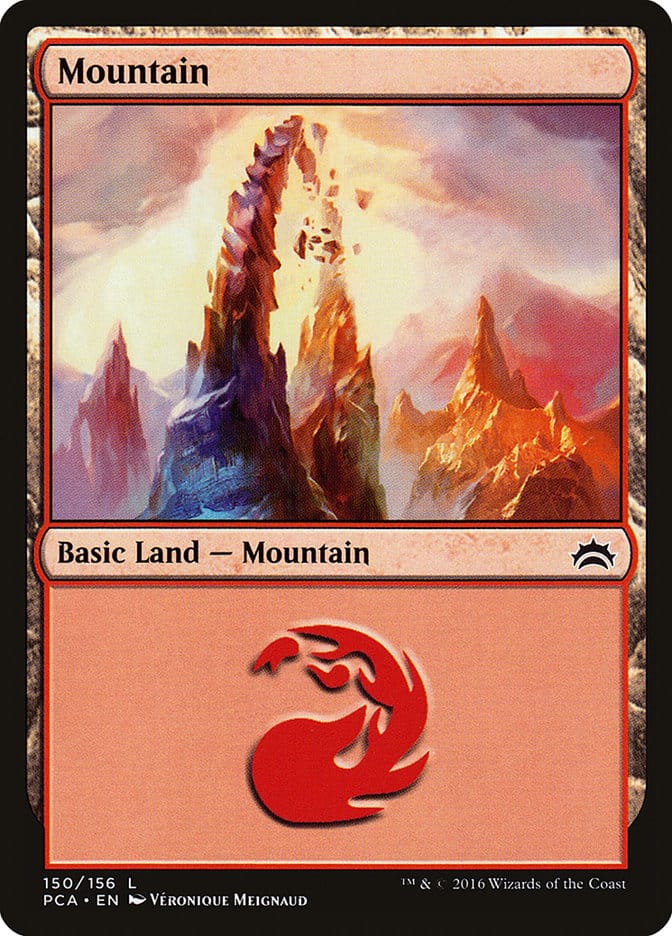 Mountain (150) [Planechase Anthology] Magic: The Gathering