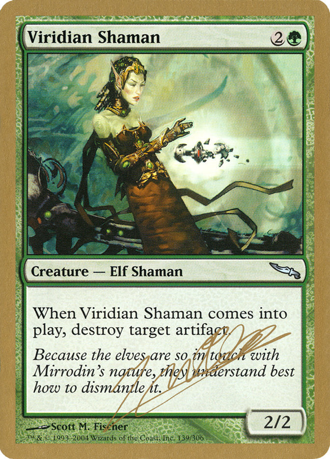 Viridian Shaman (Julien Nuijten) [World Championship Decks 2004] Magic: The Gathering