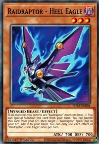 Raidraptor - Heel Eagle [PHRA-EN004] Common Yu-Gi-Oh!