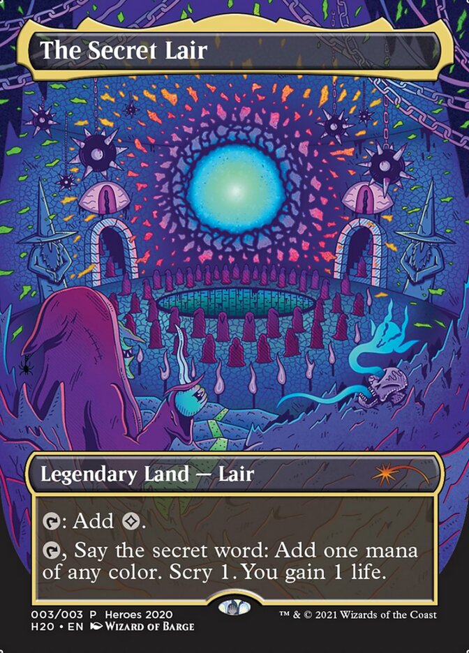 The Secret Lair [Heroes of the Realm 2020] Magic: The Gathering