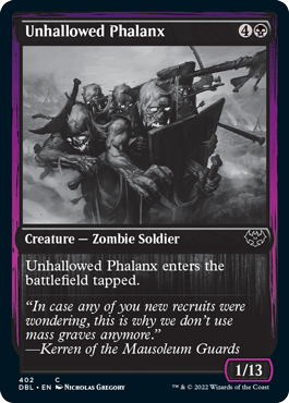 Unhallowed Phalanx [Innistrad: Double Feature] Magic: The Gathering