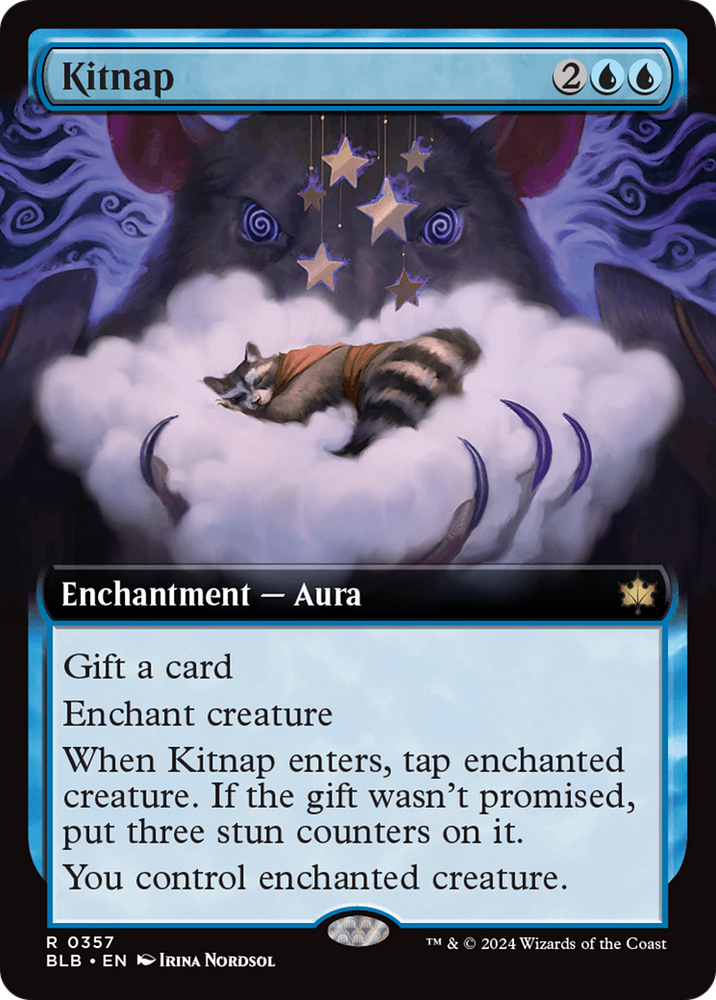 Kitnap (Extended Art) [Bloomburrow] Magic: The Gathering