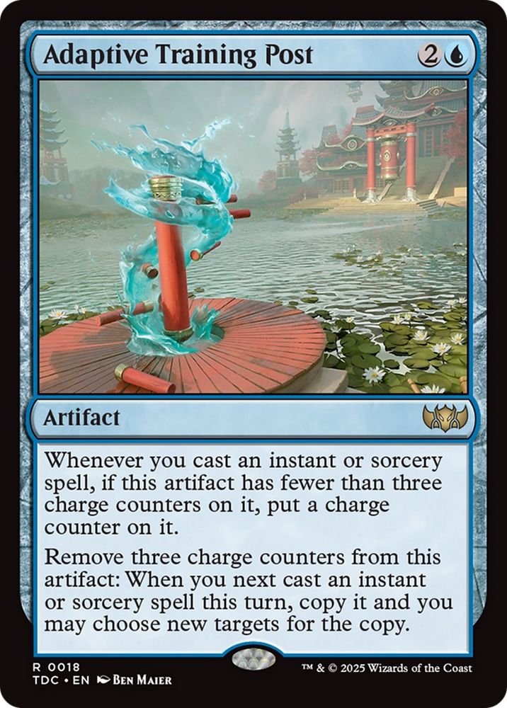 Adaptive Training Post [Tarkir: Dragonstorm Commander] Magic: The Gathering