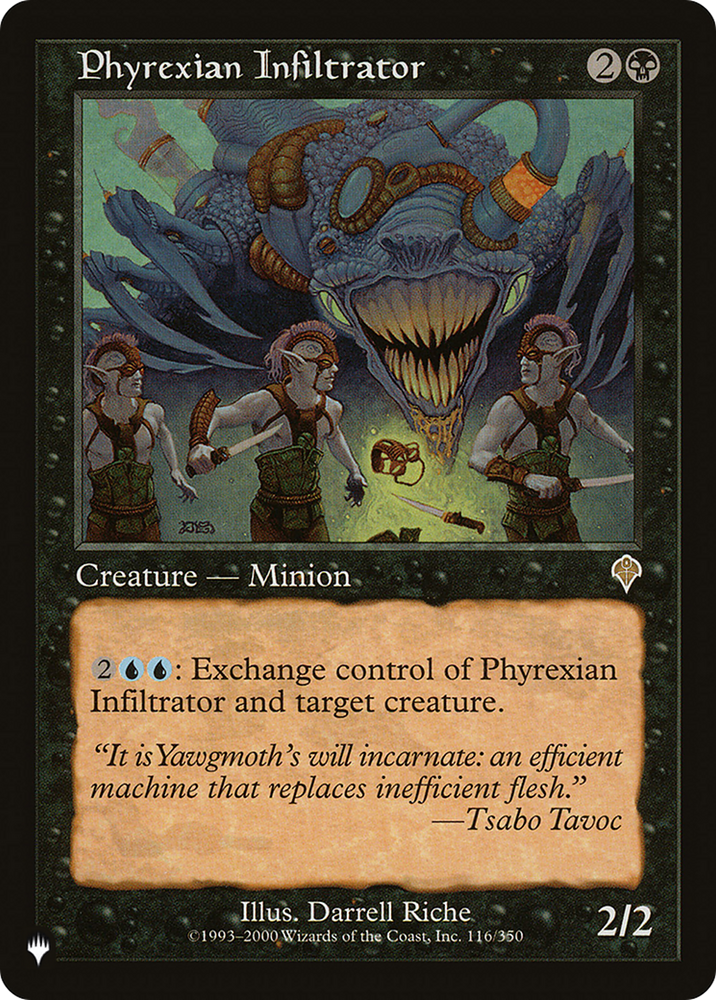 Phyrexian Infiltrator [The List] Magic: The Gathering