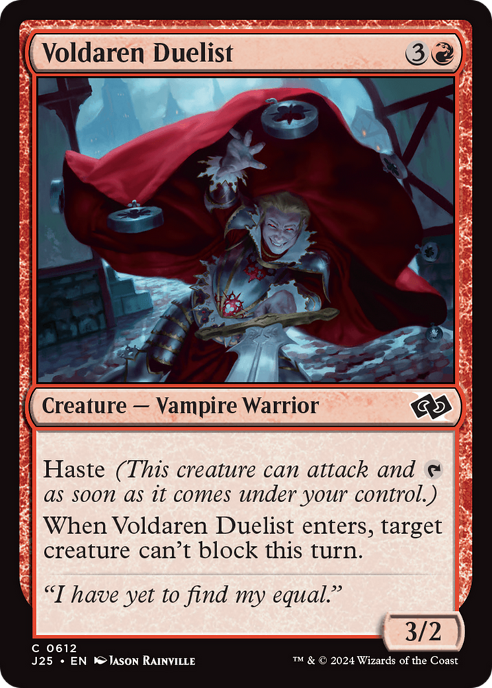 Voldaren Duelist [Foundations Jumpstart] Magic: The Gathering