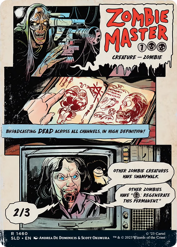 Zombie Master [Secret Lair Drop Series] Magic: The Gathering