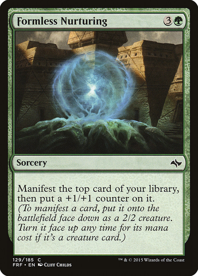 Formless Nurturing [Fate Reforged] Magic: The Gathering