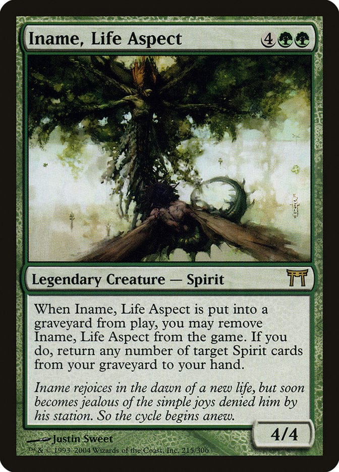 Iname, Life Aspect [Champions of Kamigawa] Magic: The Gathering