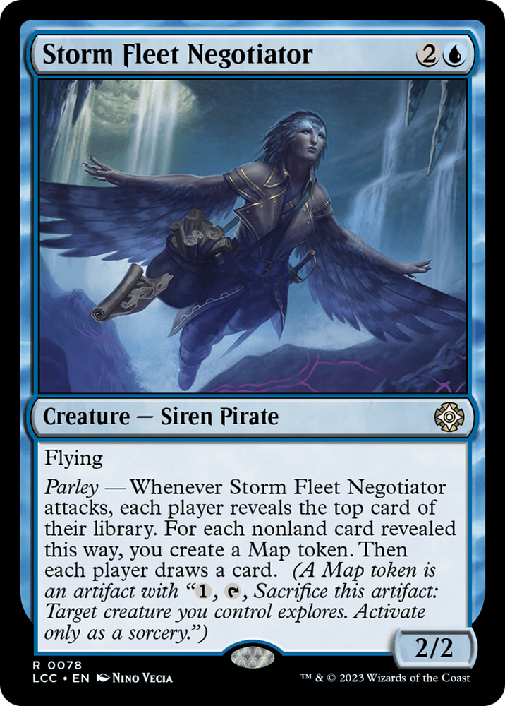 Storm Fleet Negotiator [The Lost Caverns of Ixalan Commander] Magic: The Gathering