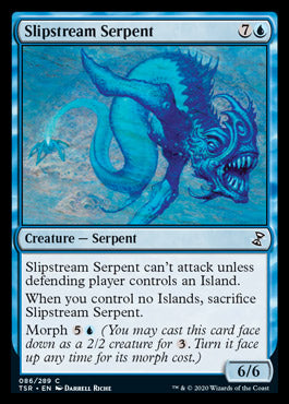 Slipstream Serpent [Time Spiral Remastered] Magic: The Gathering